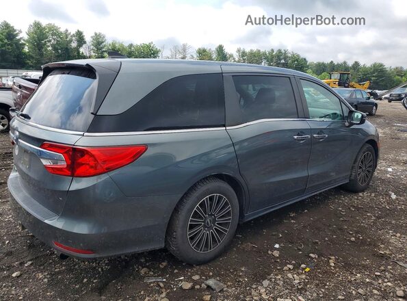 5FNRL6H71JB044384 2018 HONDA ODYSSEY Gray Rear right