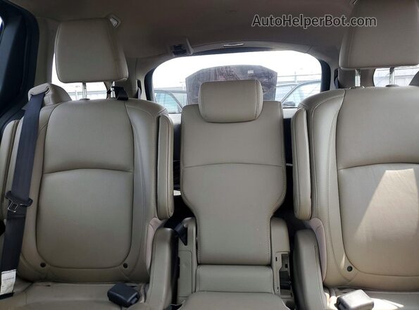 5FNRL6H71JB044384 2018 HONDA ODYSSEY Gray Rear seats view