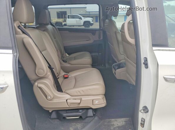 5FNRL6H71JB055921 2018 HONDA ODYSSEY White 