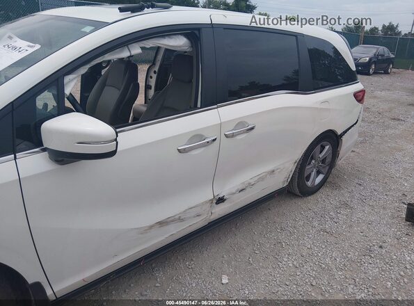 5FNRL6H71JB096307 2018 HONDA ODYSSEY White წინა ხედი