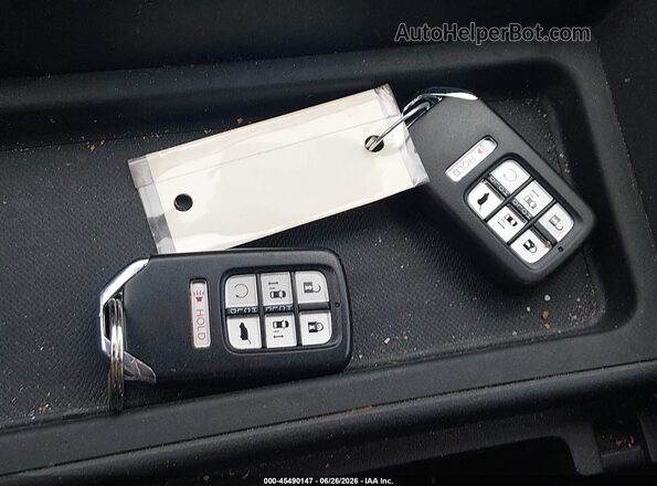 5FNRL6H71JB096307 2018 HONDA ODYSSEY White წინა პანელის ხედი