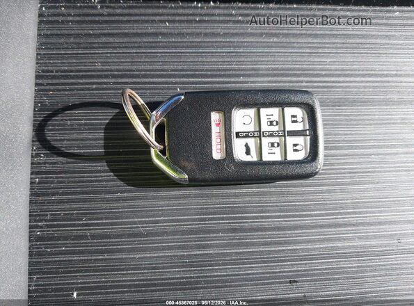 5FNRL6H71KB123961 2019 HONDA ODYSSEY Silver Առջևի վահանակի տեսք