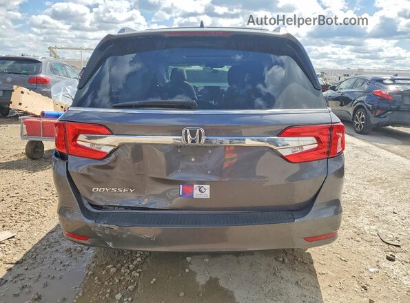 5FNRL6H71KB126827 2019 HONDA ODYSSEY Gray Հետևի տեսք