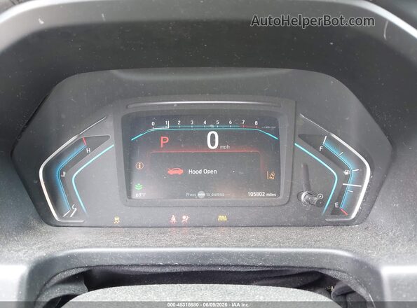 5FNRL6H71LB029581 2020 HONDA ODYSSEY Silver Հետևի նստատեղերի տեսք