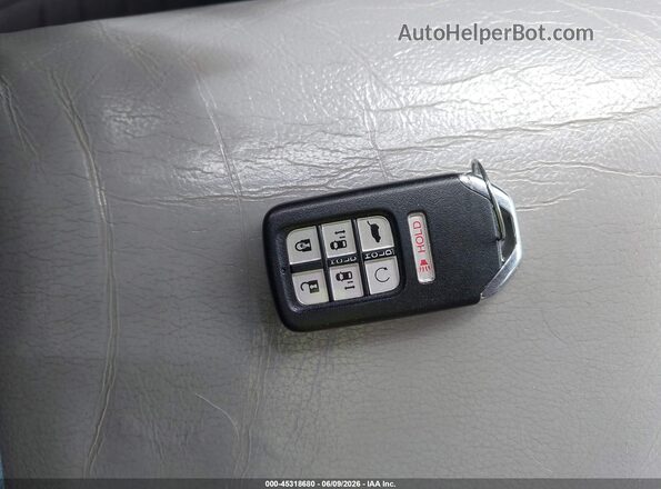 5FNRL6H71LB029581 2020 HONDA ODYSSEY Silver Առջևի վահանակի տեսք
