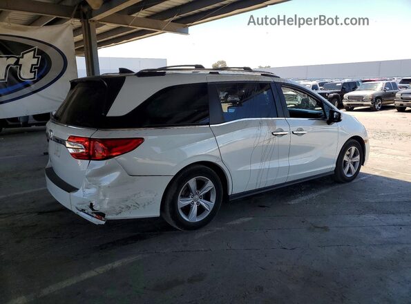 5FNRL6H71LB035946 2020 HONDA ODYSSEY White Trasero derecho