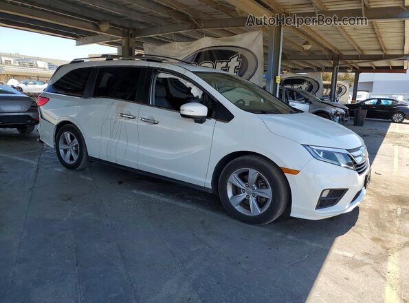 5FNRL6H71LB035946 2020 HONDA ODYSSEY White Delantero derecho