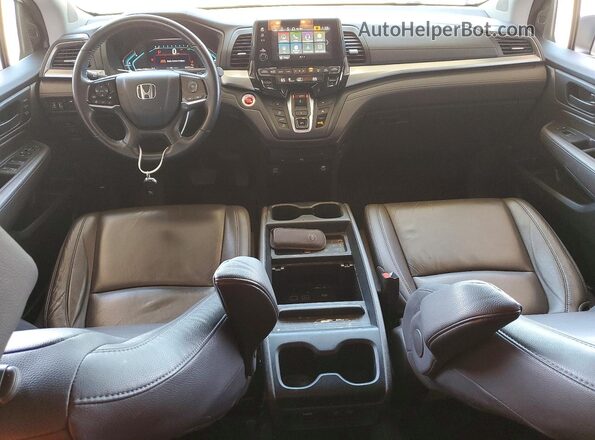 5FNRL6H71LB035946 2020 HONDA ODYSSEY White Vista del salpicadero