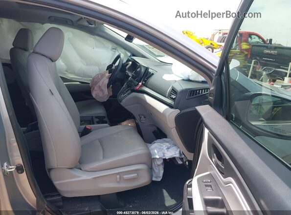 5FNRL6H71LB038197 2020 HONDA ODYSSEY Gray Вид салону спереду