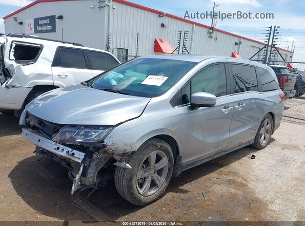 5FNRL6H71LB038197 2020 HONDA ODYSSEY Gray Передня ліва чверть