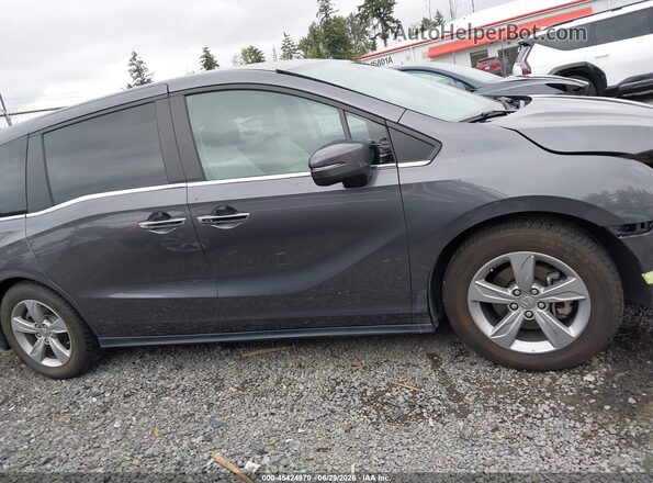 5FNRL6H71LB046090 2020 HONDA ODYSSEY Серый Панорамный вид салона 360°