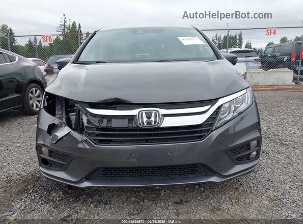 5FNRL6H71LB046090 2020 HONDA ODYSSEY Серый Вид задней части салона