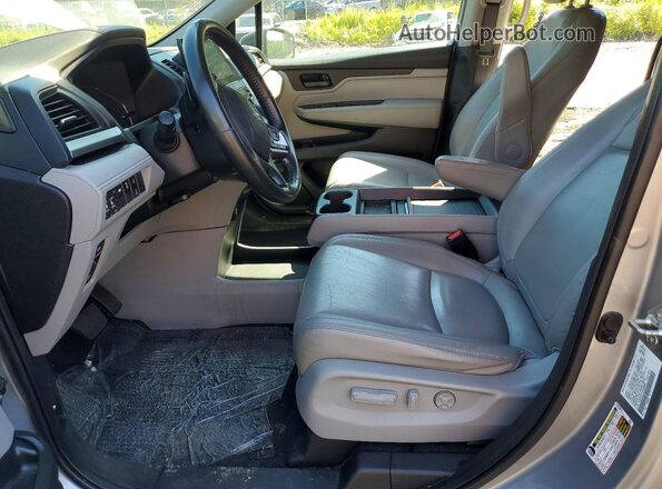 5FNRL6H71LB055663 2020 HONDA ODYSSEY Gray Front interior view