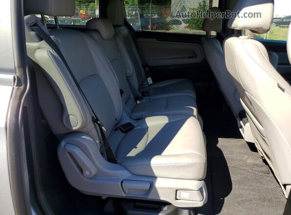 5FNRL6H71LB055663 2020 HONDA ODYSSEY Gray Rear interior view