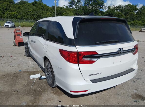 5FNRL6H71MB017058 2021 HONDA ODYSSEY White Tył lewy