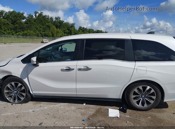 5FNRL6H71MB017058 2021 HONDA ODYSSEY White Widok wnętrza 360 stopni
