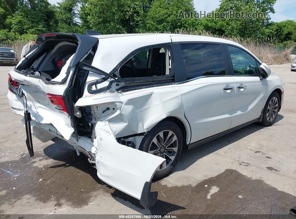 5FNRL6H71MB032711 2021 HONDA ODYSSEY White Trasero derecho