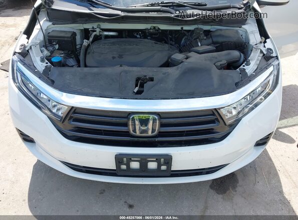 5FNRL6H71MB032711 2021 HONDA ODYSSEY White Vista trasera