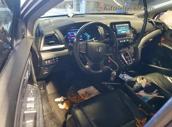 5FNRL6H71NB031866 2022 HONDA ODYSSEY Gray Вид панелі приладів