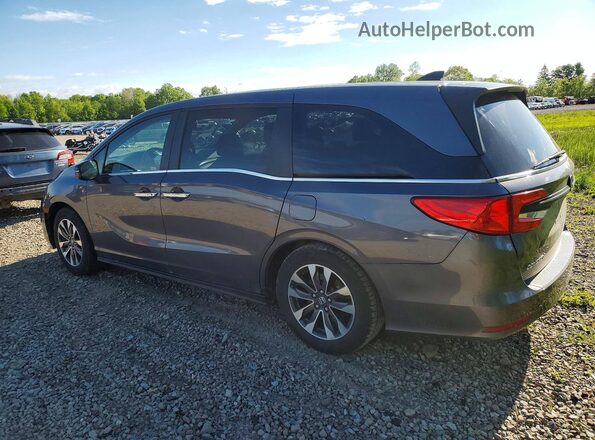 5FNRL6H71NB053205 2022 HONDA ODYSSEY Gray 