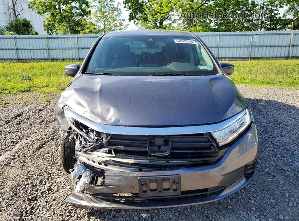 5FNRL6H71NB053205 2022 HONDA ODYSSEY Gray 