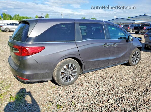 5FNRL6H71NB053205 2022 HONDA ODYSSEY Gray 
