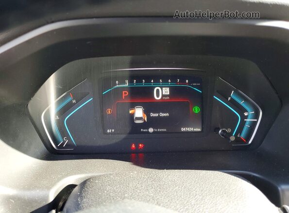 5FNRL6H71NB053205 2022 HONDA ODYSSEY Gray 