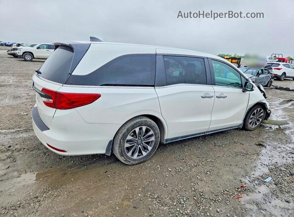 5FNRL6H71NB065662 2022 HONDA ODYSSEYEXL White 