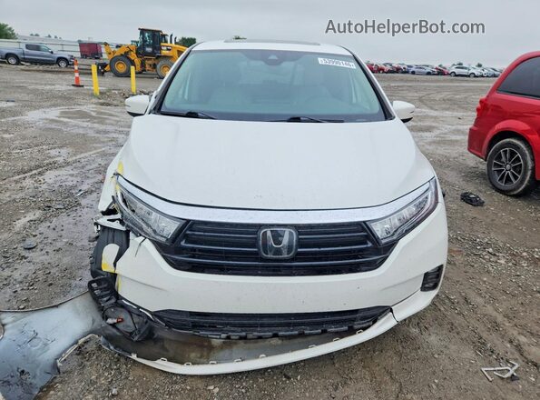 5FNRL6H71NB065662 2022 HONDA ODYSSEYEXL White 