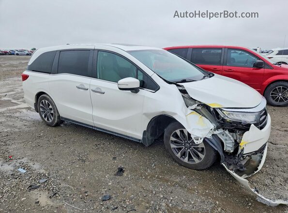 5FNRL6H71NB065662 2022 HONDA ODYSSEYEXL White 