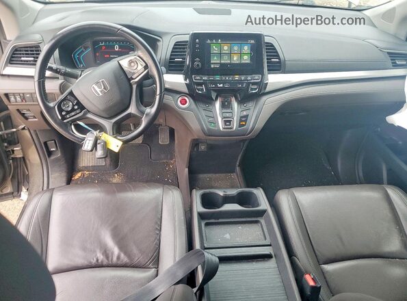 5FNRL6H72JB044796 2018 HONDA ODYSSEY Tan 