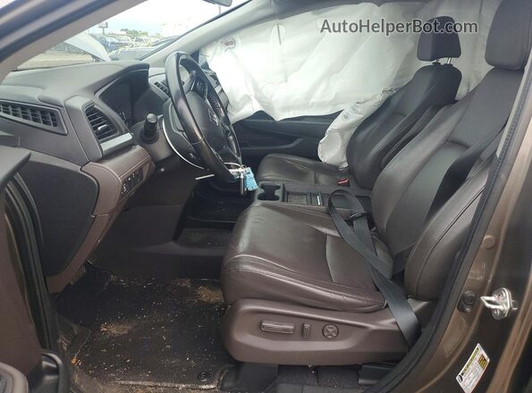 5FNRL6H72JB044796 2018 HONDA ODYSSEY Tan 