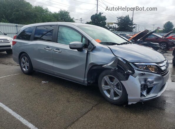 5FNRL6H72JB048296 2018 HONDA ODYSSEY Silver Առջևի աջ