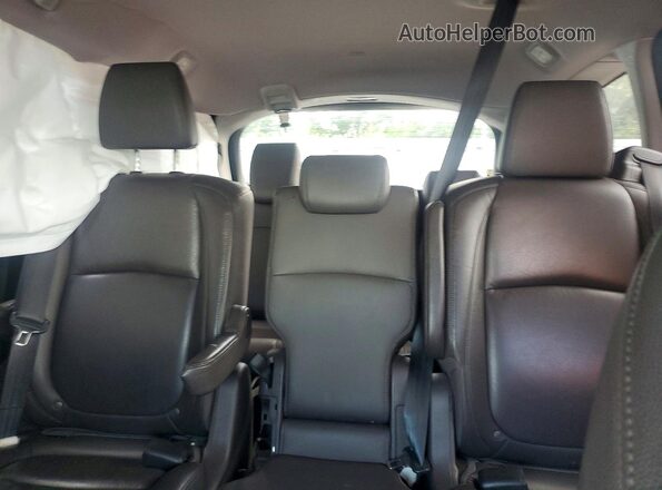5FNRL6H72JB048296 2018 HONDA ODYSSEY Silver Հետևի նստատեղերի տեսք