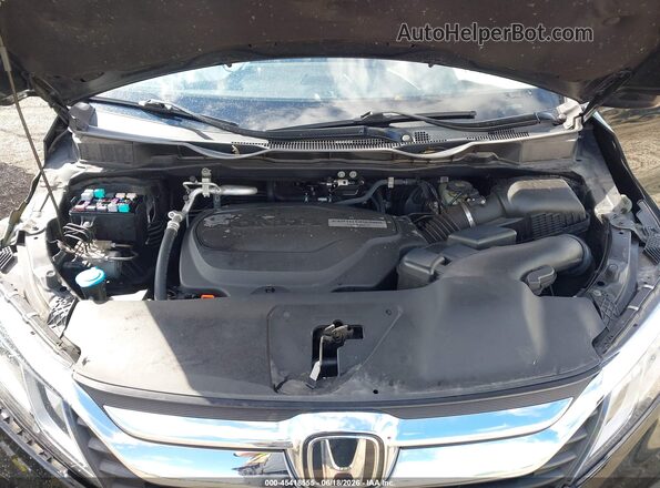 5FNRL6H72JB082660 2018 HONDA ODYSSEY Черный Вид сзади