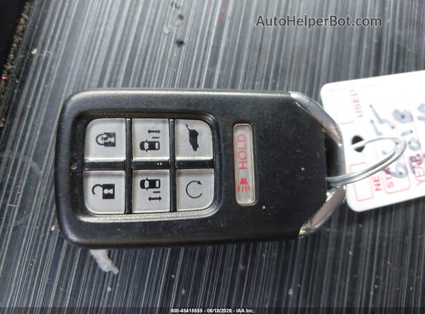 5FNRL6H72JB082660 2018 HONDA ODYSSEY Черный Вид панели приборов