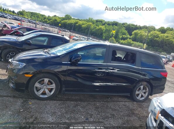 5FNRL6H72JB082660 2018 HONDA ODYSSEY Черный Панорамный вид салона 360°