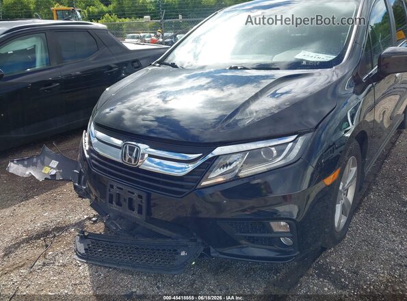 5FNRL6H72JB082660 2018 HONDA ODYSSEY Черный Вид спереди