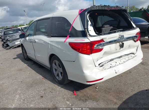 5FNRL6H72JB099393 2018 HONDA ODYSSEY White Tył lewy