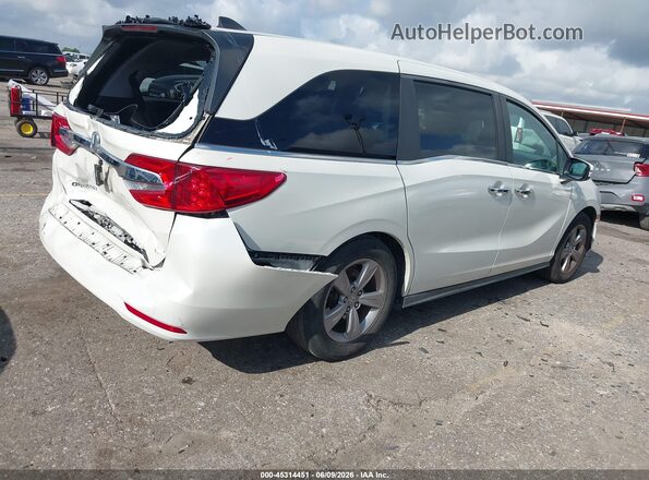 5FNRL6H72JB099393 2018 HONDA ODYSSEY White Tył prawy