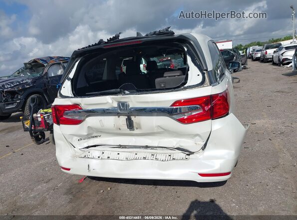 5FNRL6H72JB099393 2018 HONDA ODYSSEY White 
