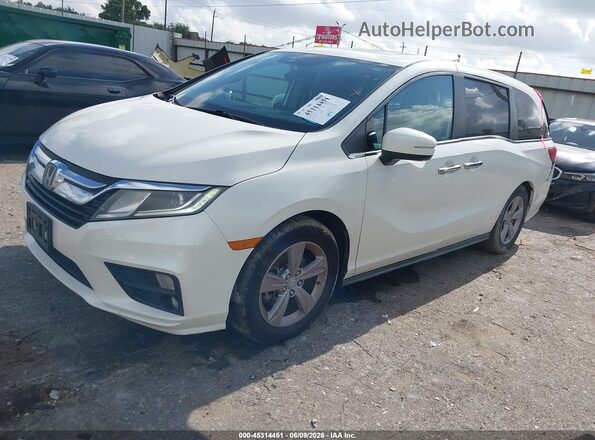 5FNRL6H72JB099393 2018 HONDA ODYSSEY White Przód lewy