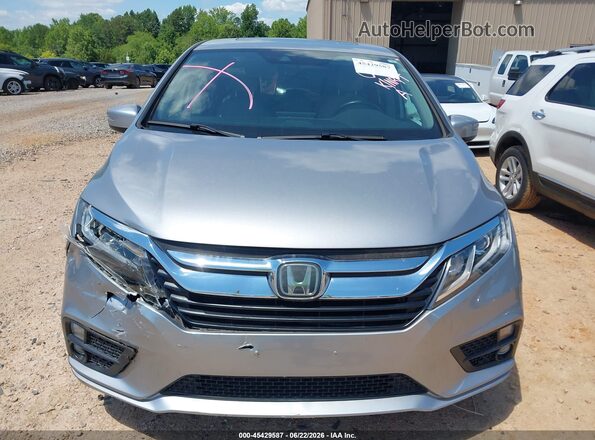5FNRL6H72KB000976 2019 HONDA ODYSSEY Silver Instrument cluster view