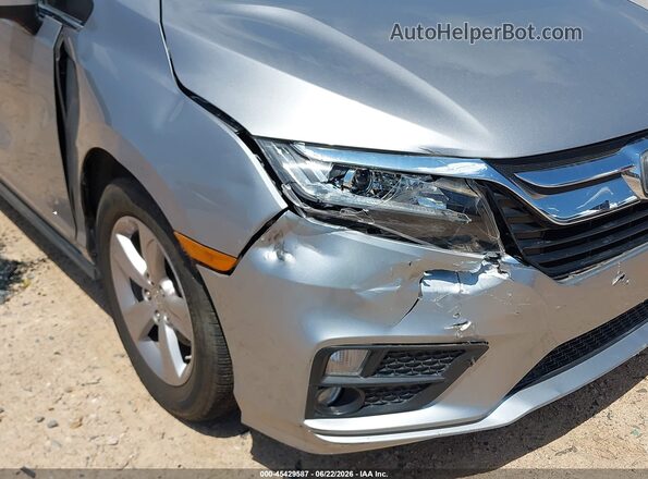 5FNRL6H72KB000976 2019 HONDA ODYSSEY Silver Front view
