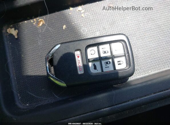 5FNRL6H72KB000976 2019 HONDA ODYSSEY Silver Dashboard view