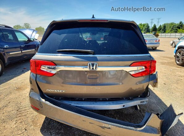 5FNRL6H72KB007765 2019 HONDA ODYSSEY Gray Rear view