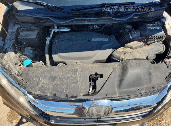 5FNRL6H72KB007765 2019 HONDA ODYSSEY Gray Engine compartment view