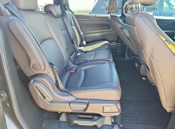 5FNRL6H72KB007765 2019 HONDA ODYSSEY Gray Rear interior view