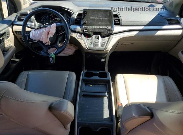 5FNRL6H72KB009287 2019 HONDA ODYSSEY Maroon წინა პანელის ხედი
