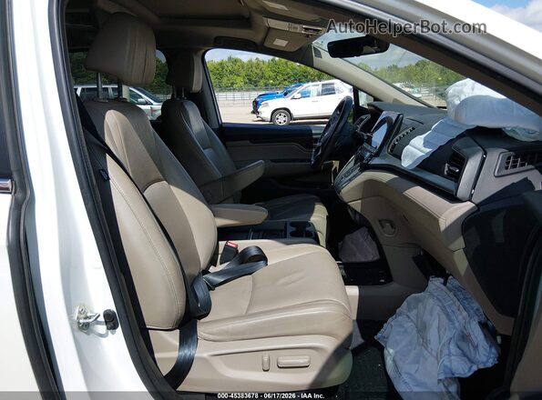 5FNRL6H72LB037334 2020 HONDA ODYSSEY White Вид салону спереду